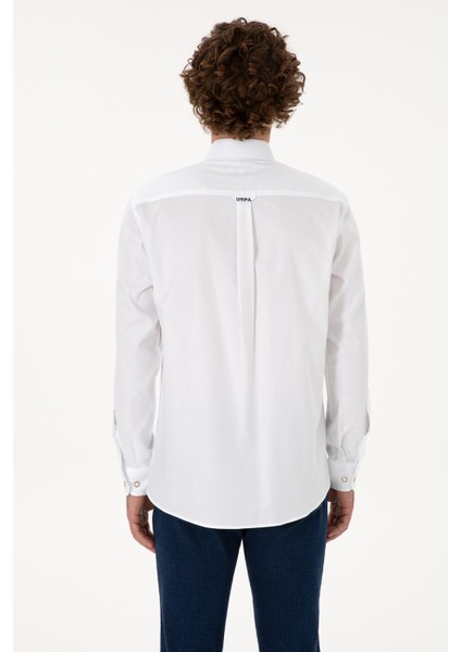 Erkek Beyaz Gömlek Basic 50307676-VR013 indirimleri