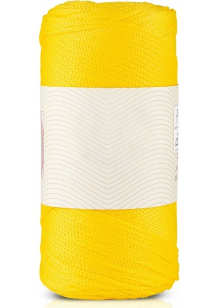 Makrome İpi 3mm Polyester Koyu Sarı