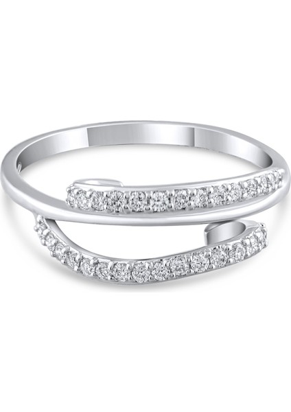 0.32 Karat Pırlanta Yüzük, Gerçek Pırlanta, Sertifikalı Mücevher