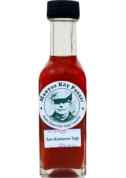 Doğal Ev Yapımı Sarı Kantaron Yağı 100 ml Şişe