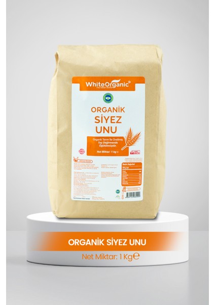 Organik Siyez Unu 1 kg Siyez Buğday Unu