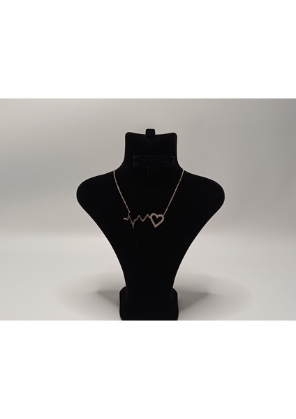 925 Ayar Kadın Gümüş Ritim Kolye