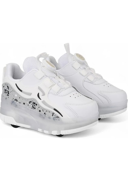 Nils F Beyaz Patenli Akıllı Bağcıklı Ortopedik Çocuk Spor Ayakkabı fiyatları