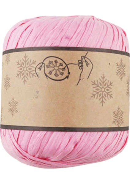 Rafya İp 50 gr Pembe