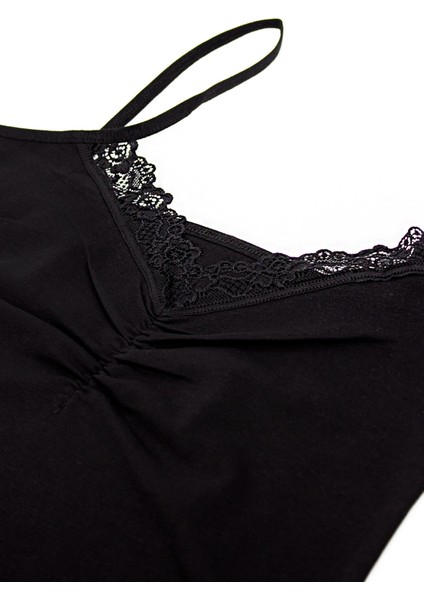 Kadın Atlet Ip Askılı Önü Büzgülü (%96 Pamuk - %4 Elastan) fiyatları