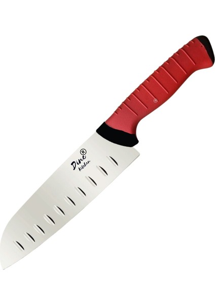 Twix Oluklu Santoku Şef Bıçağı