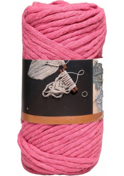Pamuk Makrome 2 mm Şeker Pembe
