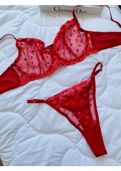 Büyük Beden Dantel Brode Desteksiz Sütyen Takımı fiyatları