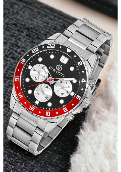 Fonksiyon Erkek Kol Saati Gümüş Renk BG.1.10189.1 Çelik Kasa&kordon+Bileklik Hediye ZMB013 fiyatları