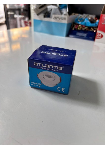 5 Adet 1W Spot Sarı Işık