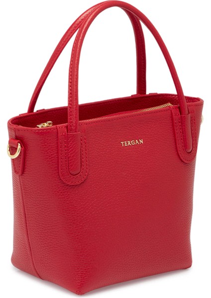 Kırmızı Hakiki Deri Kadın El Çantası - S25Y1BC80360-B68 fiyatları