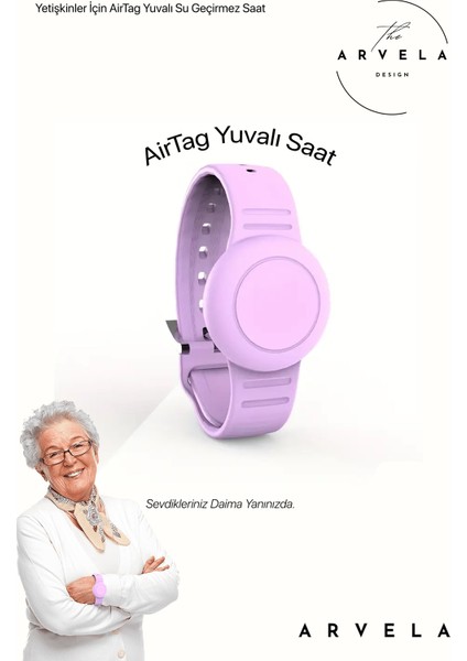 Alzheimer Hastaları Için Airtag Yuvalı Bileklik