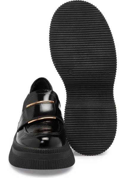 Siyah Hakiki Deri Kadın Makosen - K24S1AY67587-A07 fırsatları