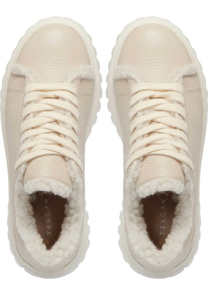 Bej Hakiki Deri Kadın Sneaker - K24S1AY67596-B19 indirimleri