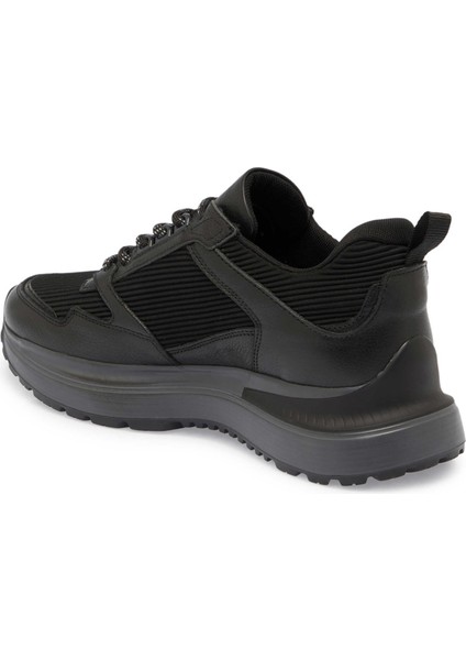 Siyah Deri - Tekstil Erkek Sneaker - E24S1AY57059-K0N fiyatları