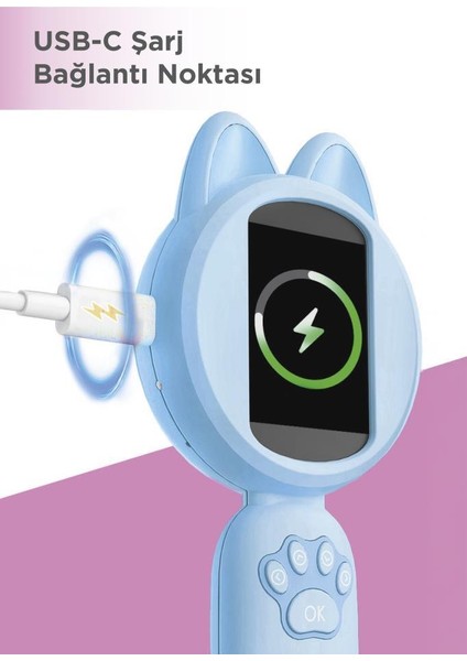 Tsm-02 Mavi Mini Dijital Mikroskop modelleri