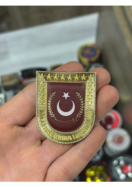 Msb Milli Savunma Bakanlığı 3D Patch(Peç) Arkası Cırtlı