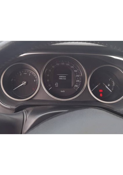 Kadran Çerçevesi Krom Aksesuar Extra Kalite 3 Parça Megane 4 Sd 2016 > Modeller Için