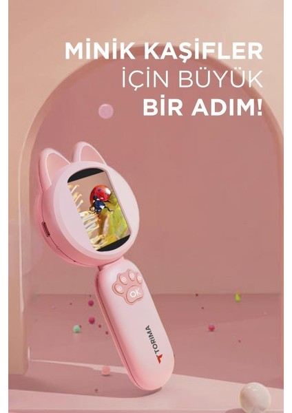 Tsm-02 Pembe Mini Dijital Mikroskop fiyatları