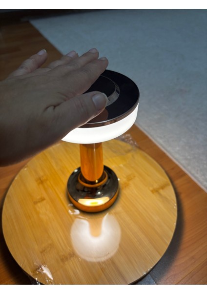 Bronz Dokunmatik Masa Lamba Tpc Şarjlı indirimleri