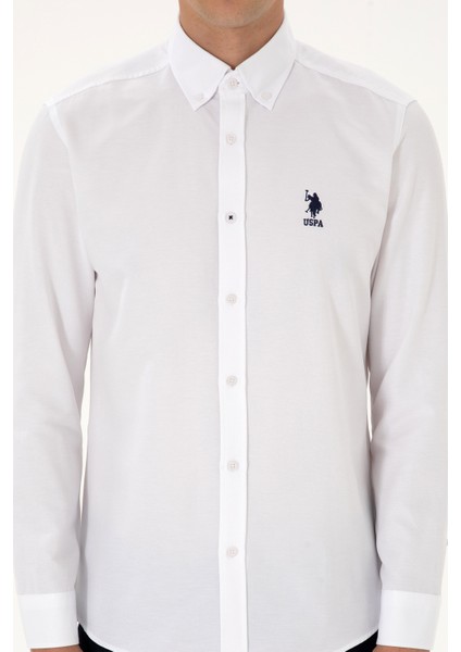 Erkek Beyaz Gömlek Basic 50307693-VR013