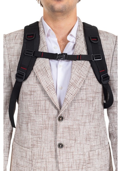 Unisex Siyah Okul Sırt Çantası Orta Boy USB Type-C Laptop Bölmeli Su Geçirmez Kumaş Lise Üniversite indirimleri