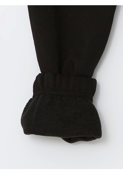 Lcw Kids Siyah Beli Lastikli Kız Çocuk Kalın Jogger Eşofman Altı modelleri