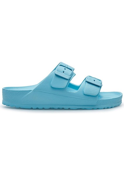 Unisex Terlik Çift Bantlı Tokalı Ayarlanabilir Hafif Rahat Esnek Yumuşak Sandalet 133