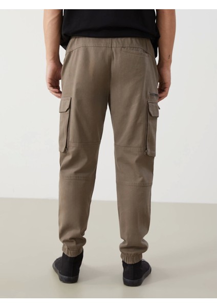 Xsıde Kahverengi Standart Kalıp Erkek Kargo Pantolon fırsatları