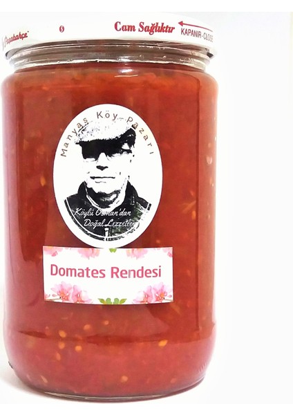 Doğal Katkısız Köy Domatesi Rendesi 660 cc Kavanozda modelleri