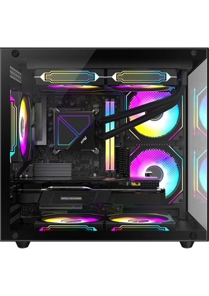 Eco X100 I7 12700KF 16GB Ddr5 Ram 512GB M.2 Nvme SSD 16GB RX9060 Xt Sıvı Soğutmalı Hazır Oyuncu Sistemi fırsatları