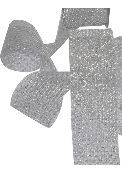 File Sim Kurdele 25 mm Gümüş 1 Metre