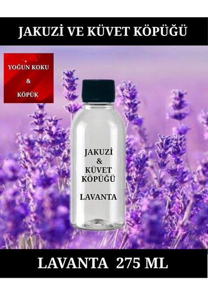 Lavanta Kokulu Aromaterapi Jakuzi & Küvet Köpüğü Banyo Duş Köpüğü 275 Ml.