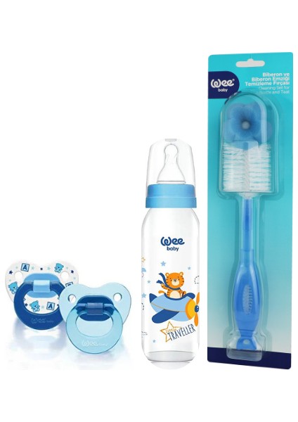 0-6 Ay Set (Fırça, Biberon, Emzik)