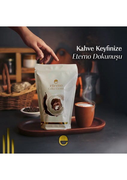 Kahve Ritüeli – Beşli Tadım Seti - Filtre Kahve + Gold Granül Kahve + Coffee Crema Süt Tozu