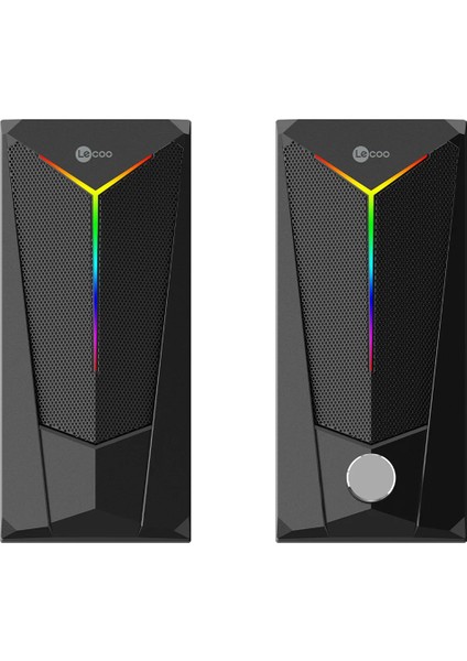 Lenovo Lecoo DS104 Kablolu USB + 3.5mm Jack 6W 80DB Rgb Işıklı 1+1 Gaming Speaker - Hoparlör modelleri