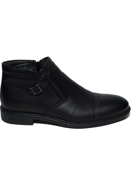 Bağcıksız Kauçuk Taban Düz Bot 019-1242-24K Erkek Bot