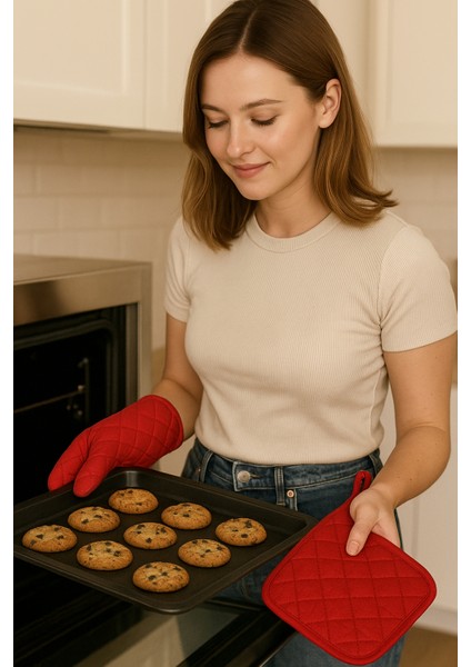 Fırın Eldiveni Fırın Tutacağı Premium Isı Geçirmez Mutfak Eldiveni Tutacak Isıya Dayanıklı Eldiven fiyatları