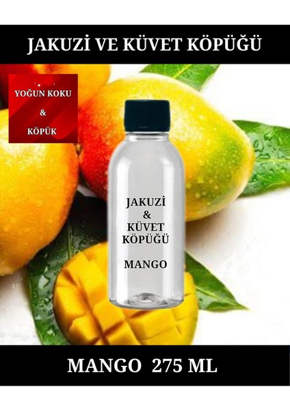 Mango Kokulu Aromaterapi Jakuzi & Küvet Köpüğü Banyo Duş Köpüğü 275 ml