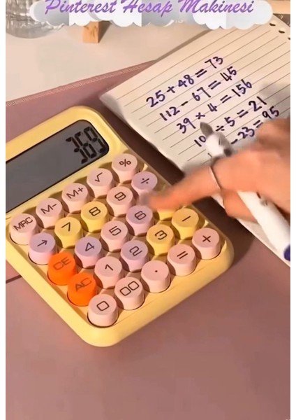 Fenomen Hesap Makinası Çeşitli Renkler