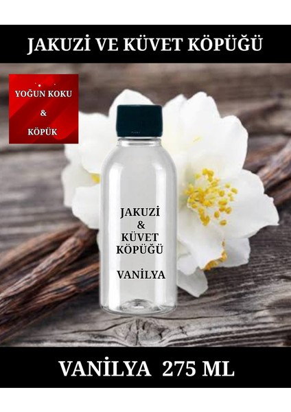 Vanilya Kokulu Aromaterapi Jakuzi & Küvet Köpüğü Banyo Duş Köpüğü 275 Ml.