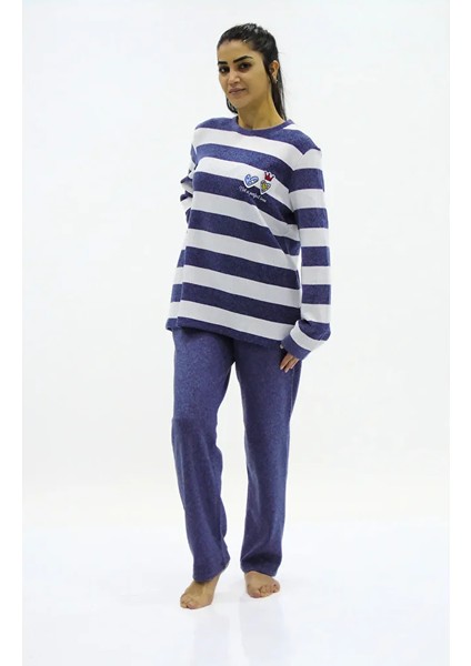 Çizgi Kombinli Pijama Takımı indirimleri