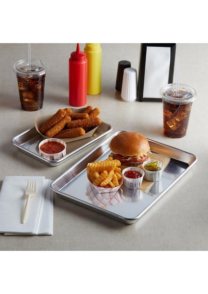 Hamburger Servis Tepsisi Palüminyum 24X33X3 Cmp fiyatları