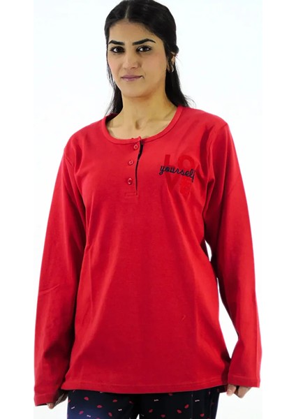 Bisiklet Yaka İnterlok Pijama Takımı fiyatları