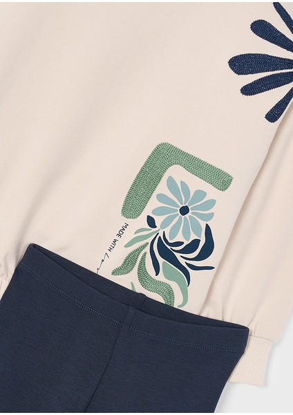 4726 Mayoral Petroleo Kız Çocuk Alt - Üst Takım modelleri