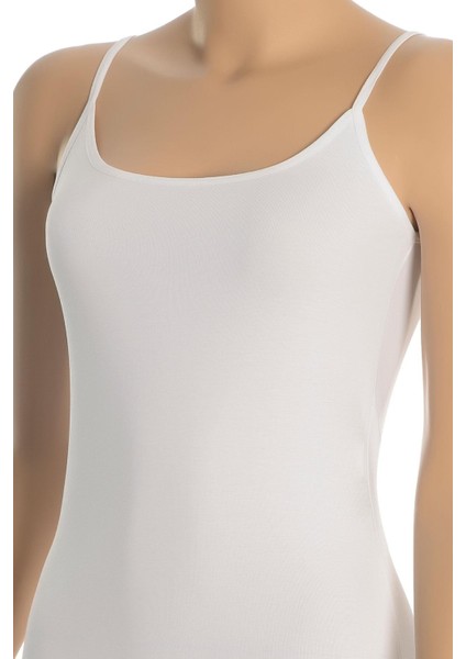 Kadın Atlet Ribana Ip Askılı (%100 Pamuk)