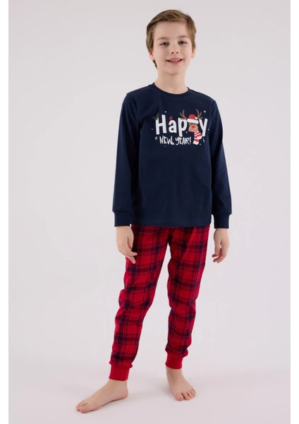 Erkek Çocuk Pijama Takım 2-15 Yaş Lacivert fiyatları