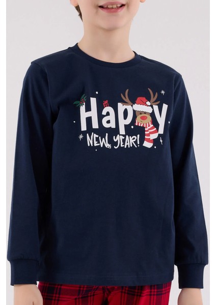 Erkek Çocuk Pijama Takım 2-15 Yaş Lacivert modelleri