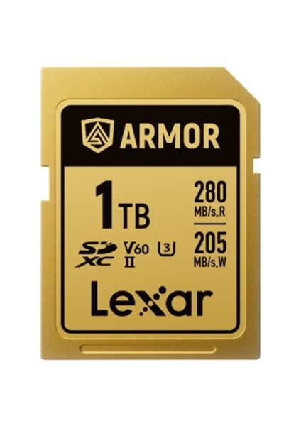 1tb 280MB/S Armor Gold Serisi Sdxc Uhs-Iı Hafıza Kartı