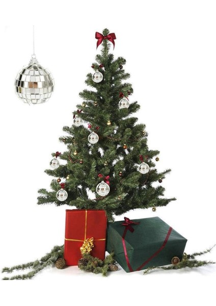 Disko Topu Seti, 4 cm - 6 Adet, Mini Aynalı Disco Topları, Ağaç Süsü, Pasta Dekoru, Parti Aksesuarı fırsatları